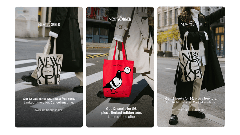 The New Yorker – Tote Campaign